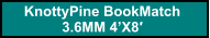 KnottyPine BookMatch  3.6MM 4’X8′