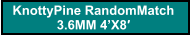 KnottyPine RandomMatch  3.6MM 4’X8′